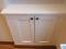 Useful alcove storage.